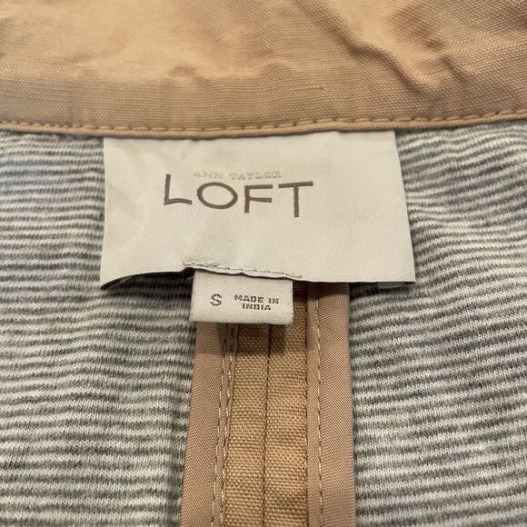 Ann Taylor LOFT Utility Jacket Anorak Sz S - Picture 3 of 16